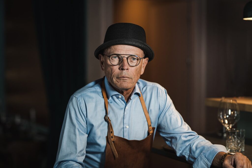 Portræt af Claus Hemmingsen på Restaurant Bøf