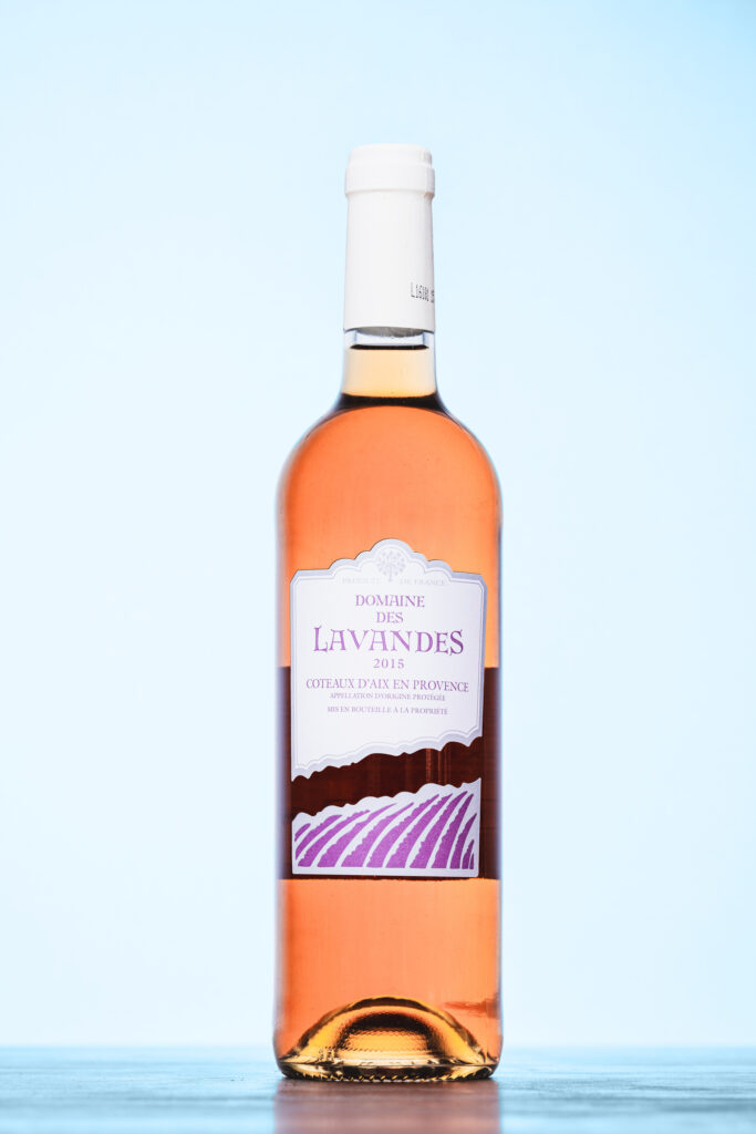 Flaske rosévin fra A Vinstouw